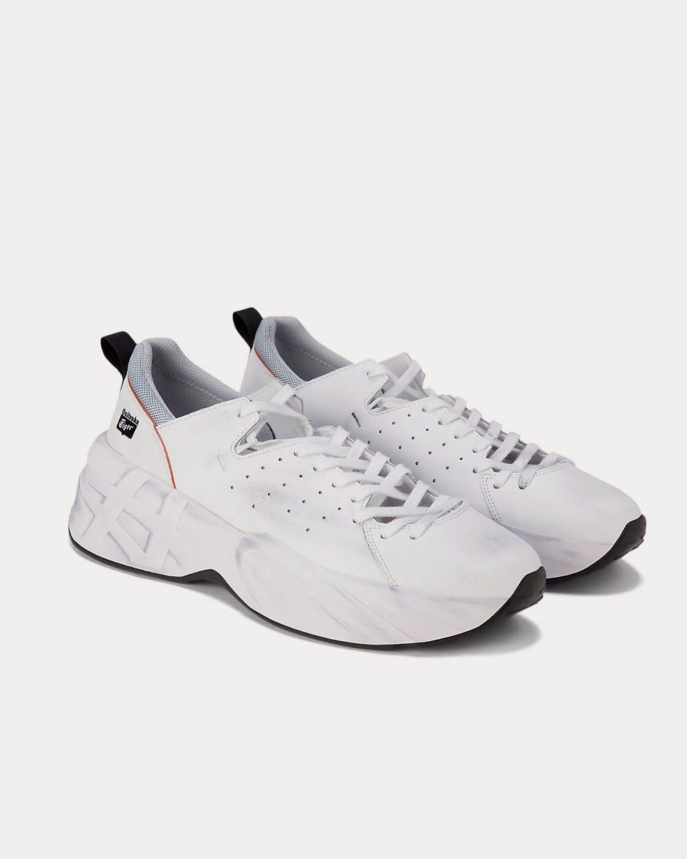 Onitsuka Tiger P-Trainer OP White Low Top Sneakers - 3