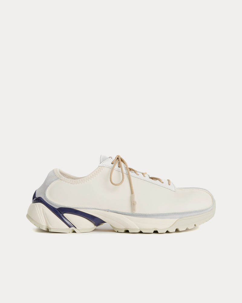 Our Legacy Klove Leather Off-White Low Top Sneakers - 1