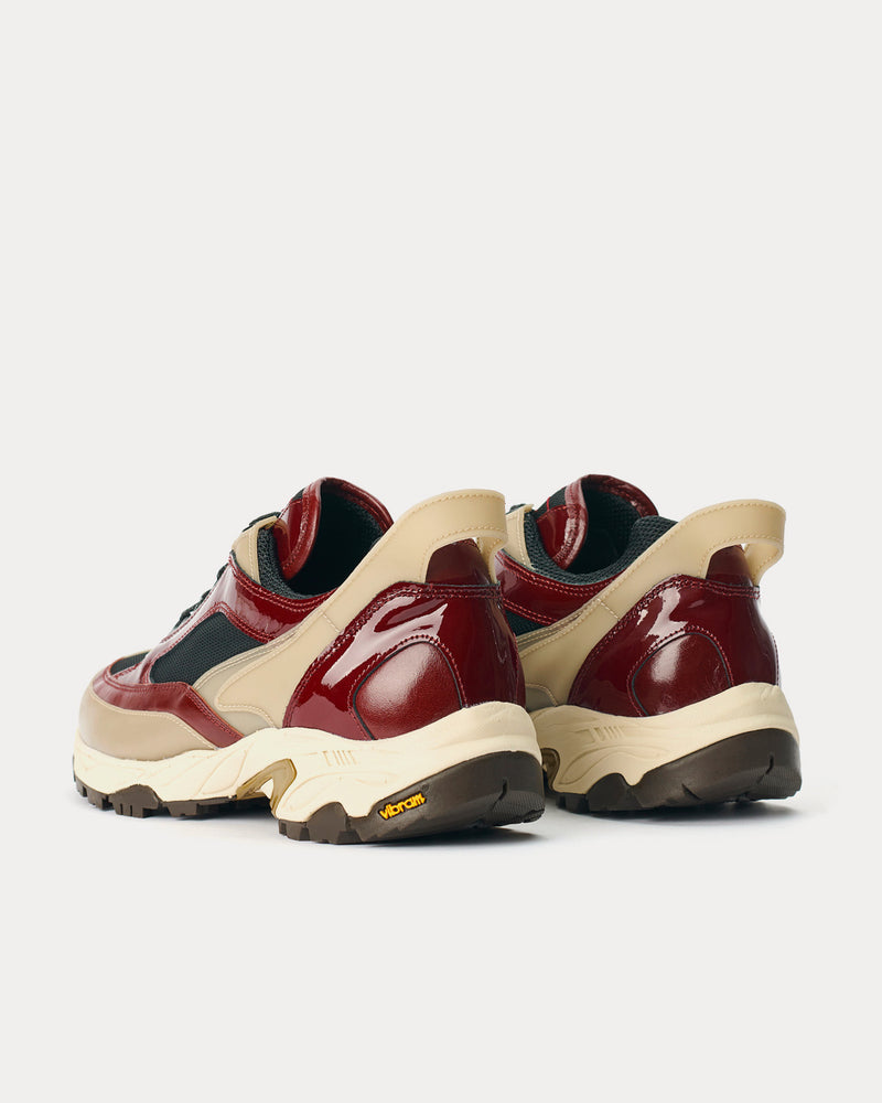 Our Legacy Splinter Oxblood Low Top Sneakers - 3