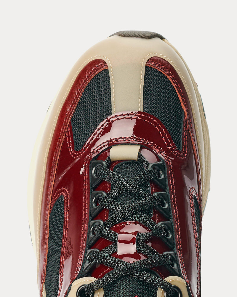 Our Legacy Splinter Oxblood Low Top Sneakers - 5