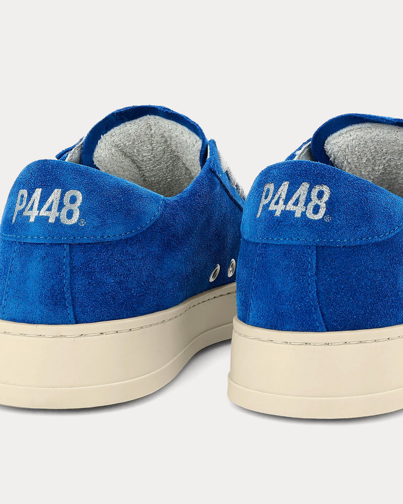 P448 Jack Suede Royal Blue Low Top Sneakers - 3