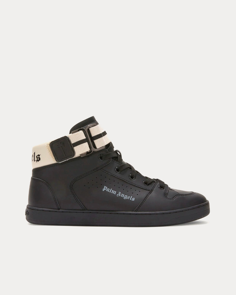 Palm Angels Palm One Black High Top Sneakers - 1