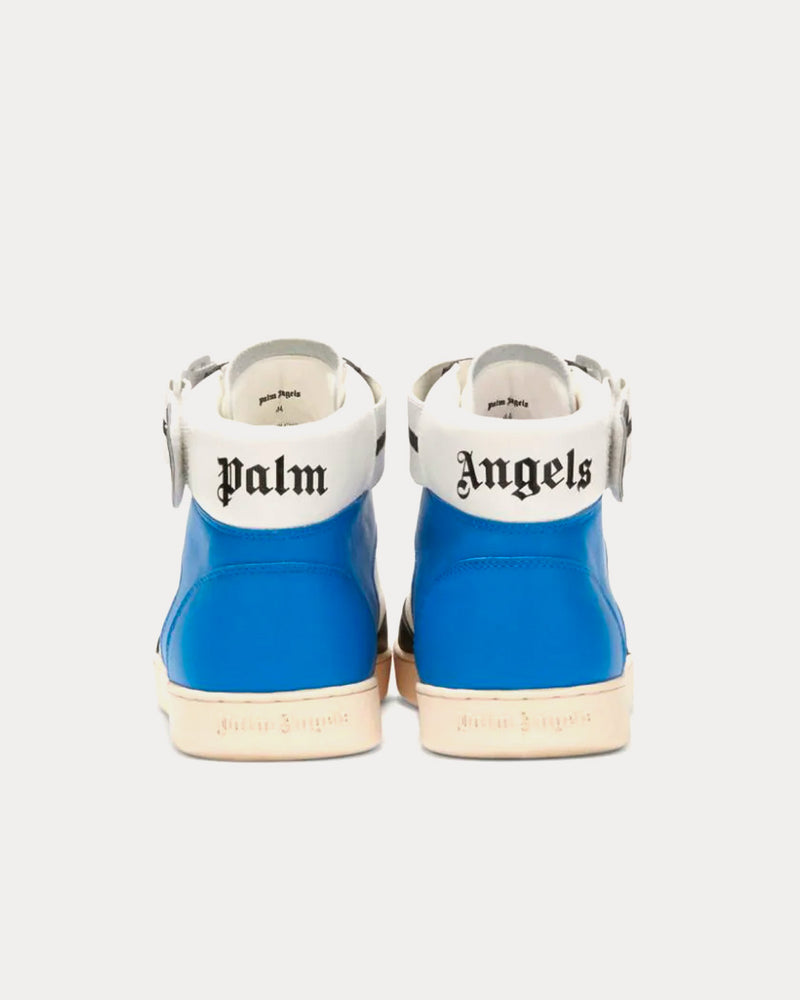 Palm Angels Palm One White / Blue High Top Sneakers - 3