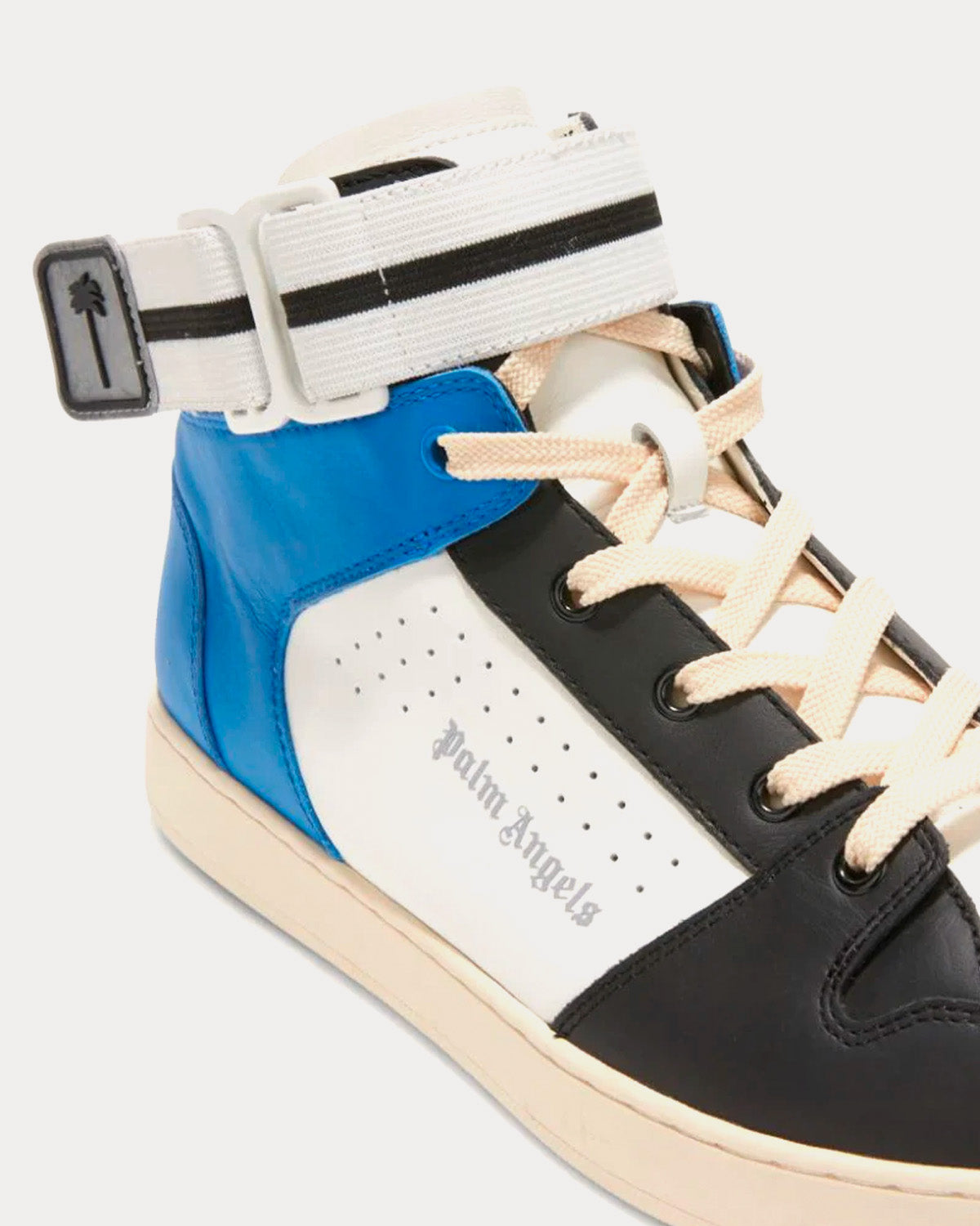 Palm Angels Palm One White / Blue High Top Sneakers - 4