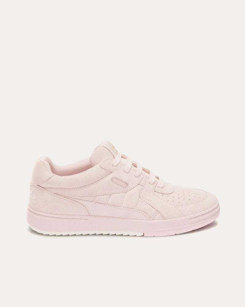 Palm Angels University Pink / White Low Top Sneakers - 1