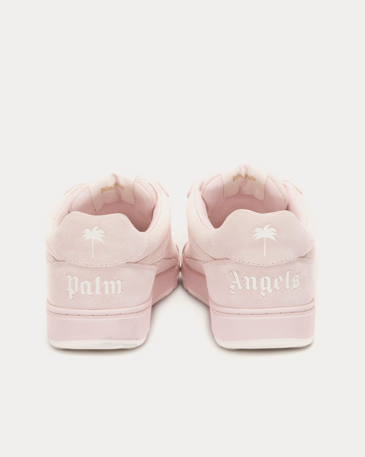 Palm Angels University Pink / White Low Top Sneakers - 3