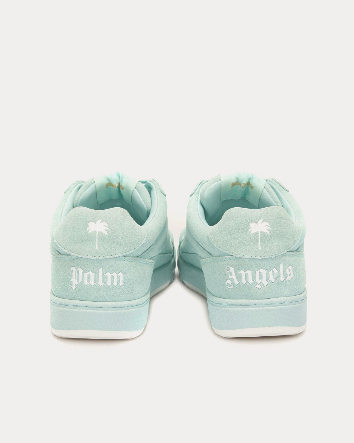 Palm Angels University Turqouise / White Low Top Sneakers - 3