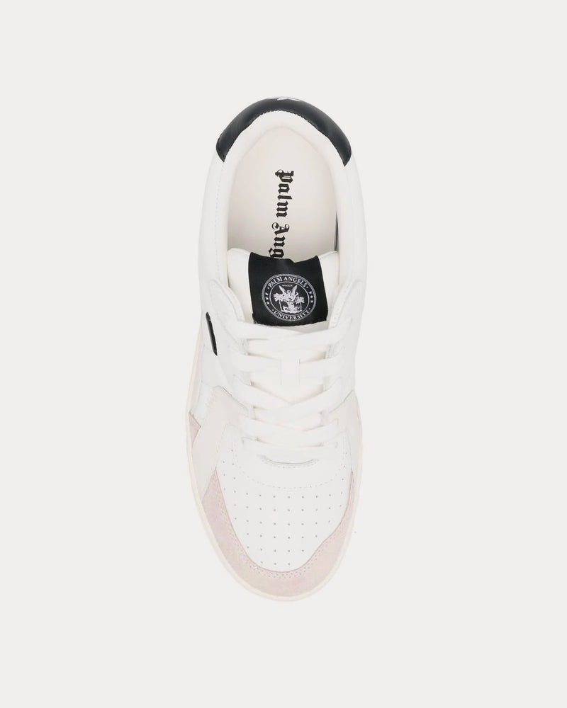 Palm Angels University White / Black Low Top Sneakers - 2