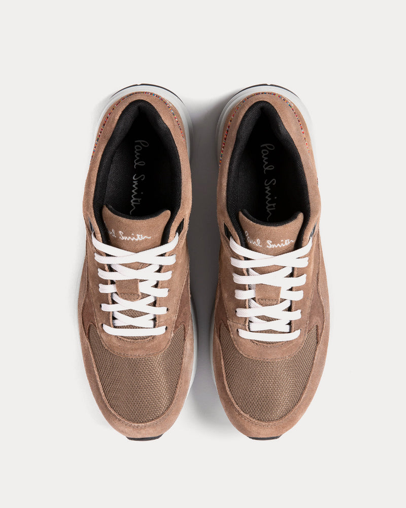 Paul Smith Aster Suede Taupe Low Top Sneakers - 2