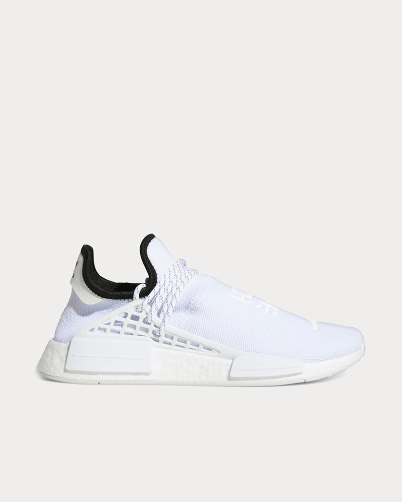 Adidas x Pharrell Williams HU NMD Core White Low Top Sneakers - 1