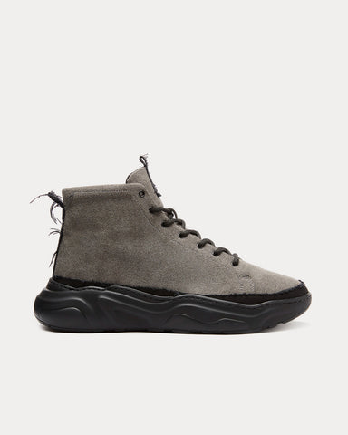 Phileo 001 ESSENTIELLE Grey High Top Sneakers