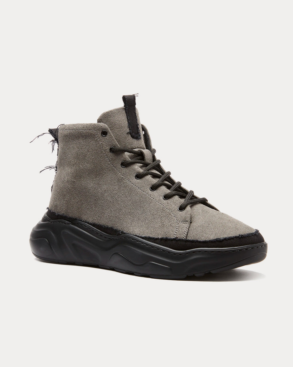 Phileo 001 ESSENTIELLE Grey High Top Sneakers - 2