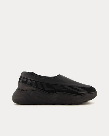 Phileo 018C Futurmoc Black Slip On Sneakers