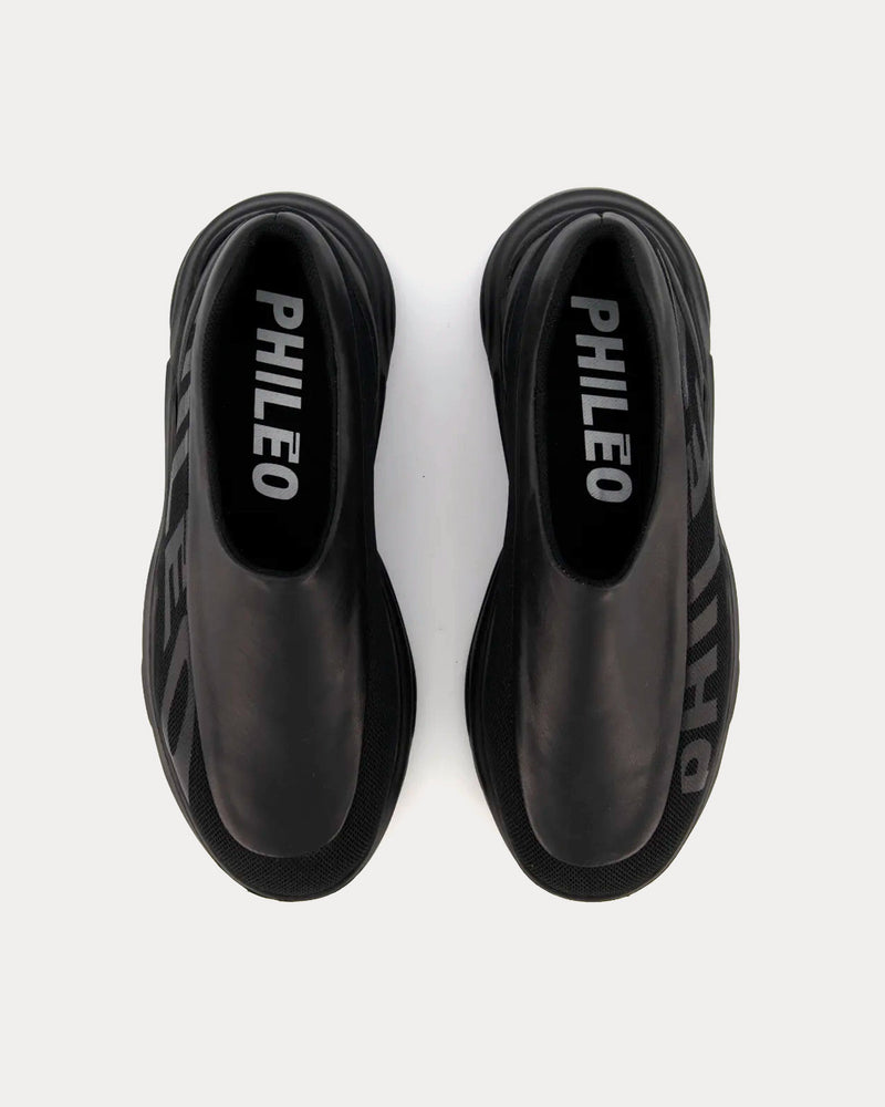 Phileo 018C Futurmoc Black Slip On Sneakers - 2