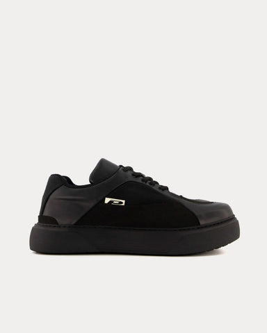 Phileo 021 University Black Low Top Sneakers