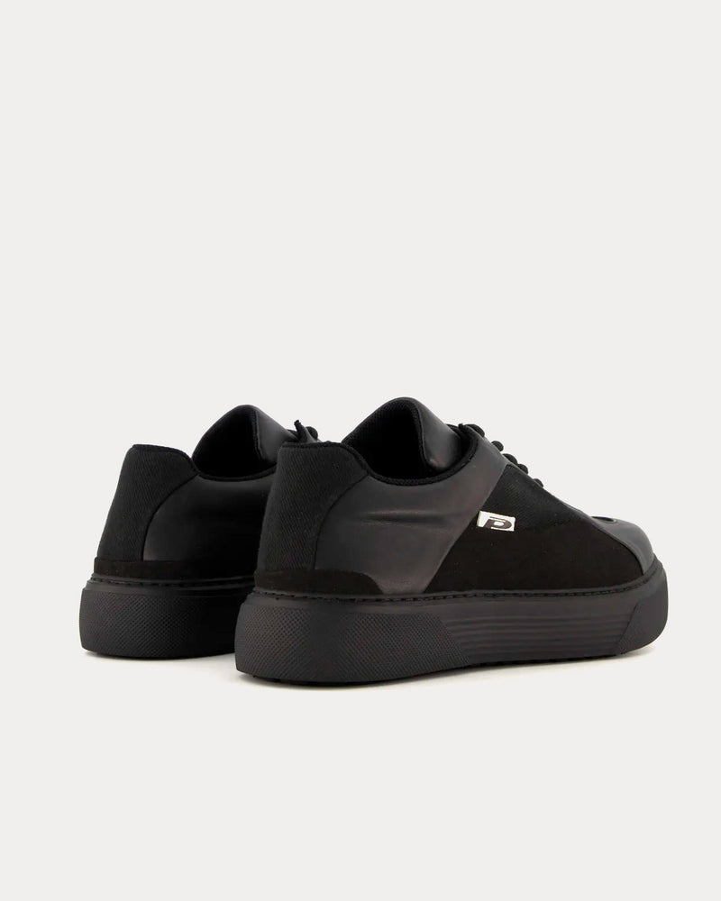 Phileo 021 University Black Low Top Sneakers - 4