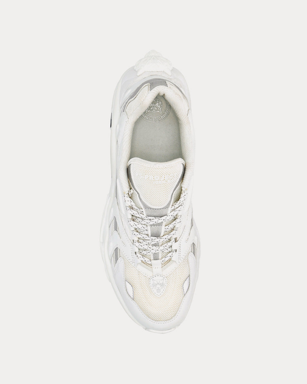 Plein Sport The Scratch Blanche Low Top Sneakers - 2