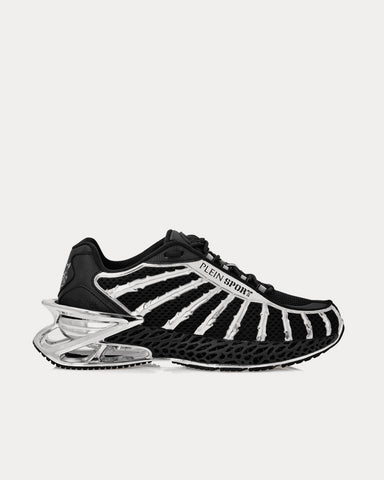 Plein Sport Thunderstorm GenX 01 Noire Chrome Low Top Sneakers