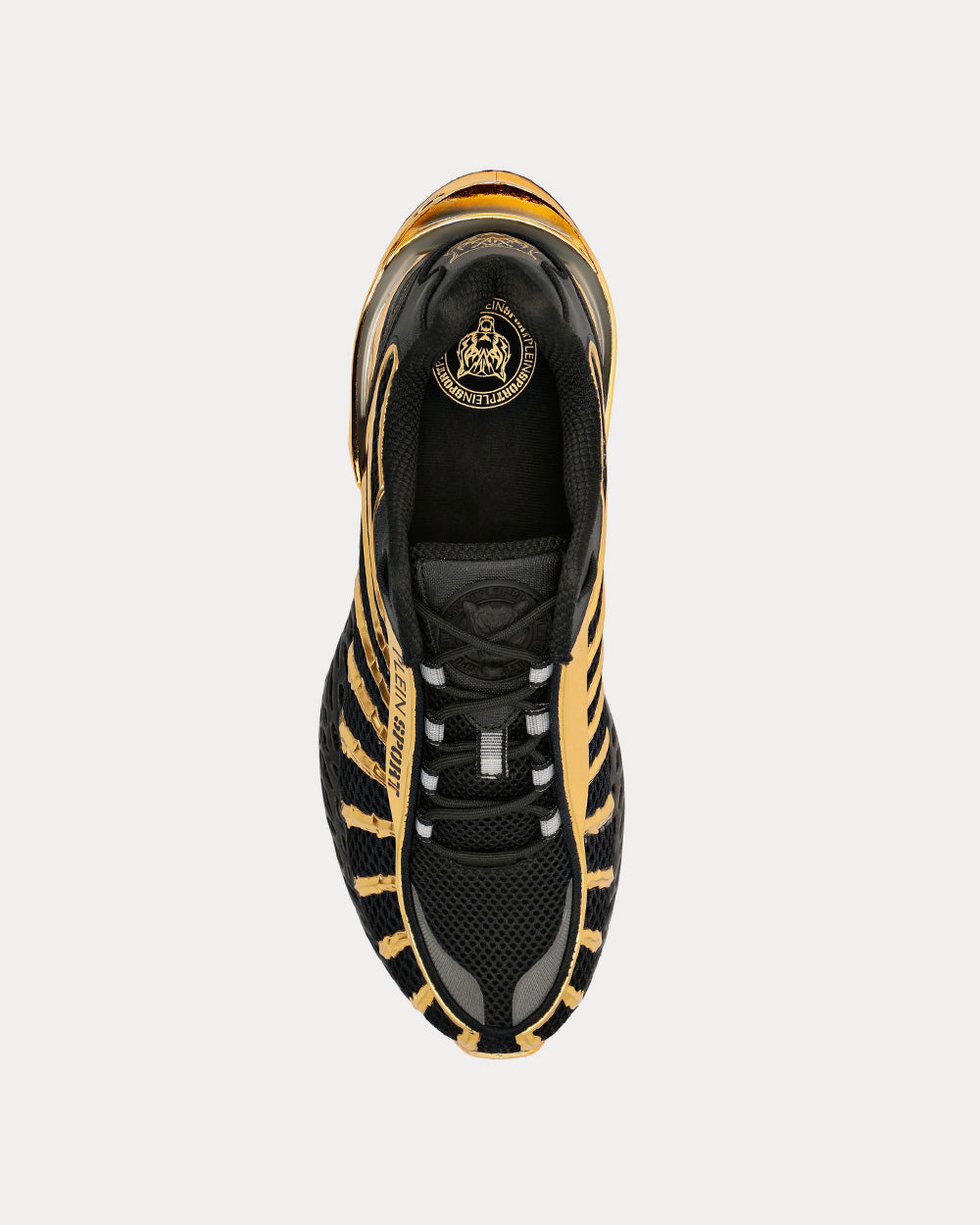 Plein Sport Thunderstorm GenX 01 Noire Gold Low Top Sneakers - 2