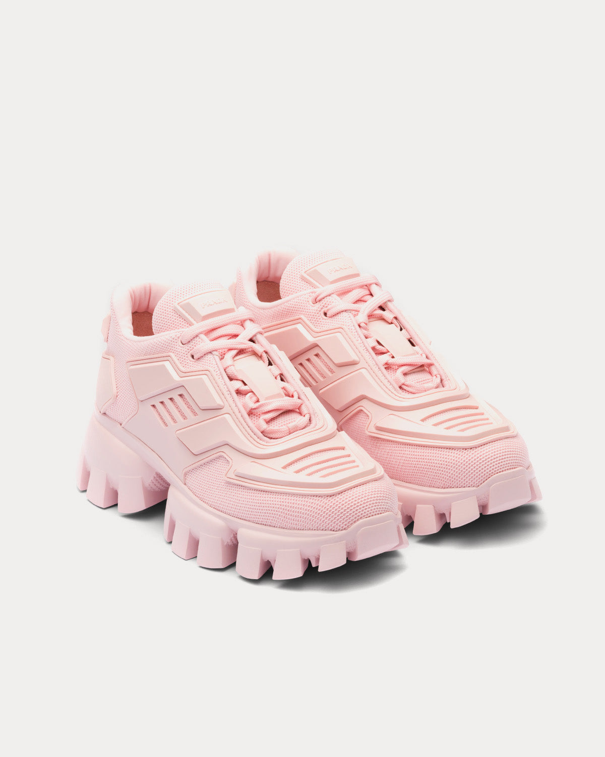 Prada Cloudbust Thunder Alabaster Pink Low Top Sneakers - 2