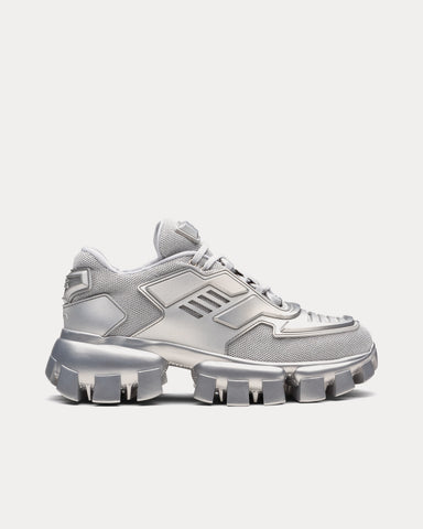 Prada Cloudbust Thunder Silver Low Top Sneakers