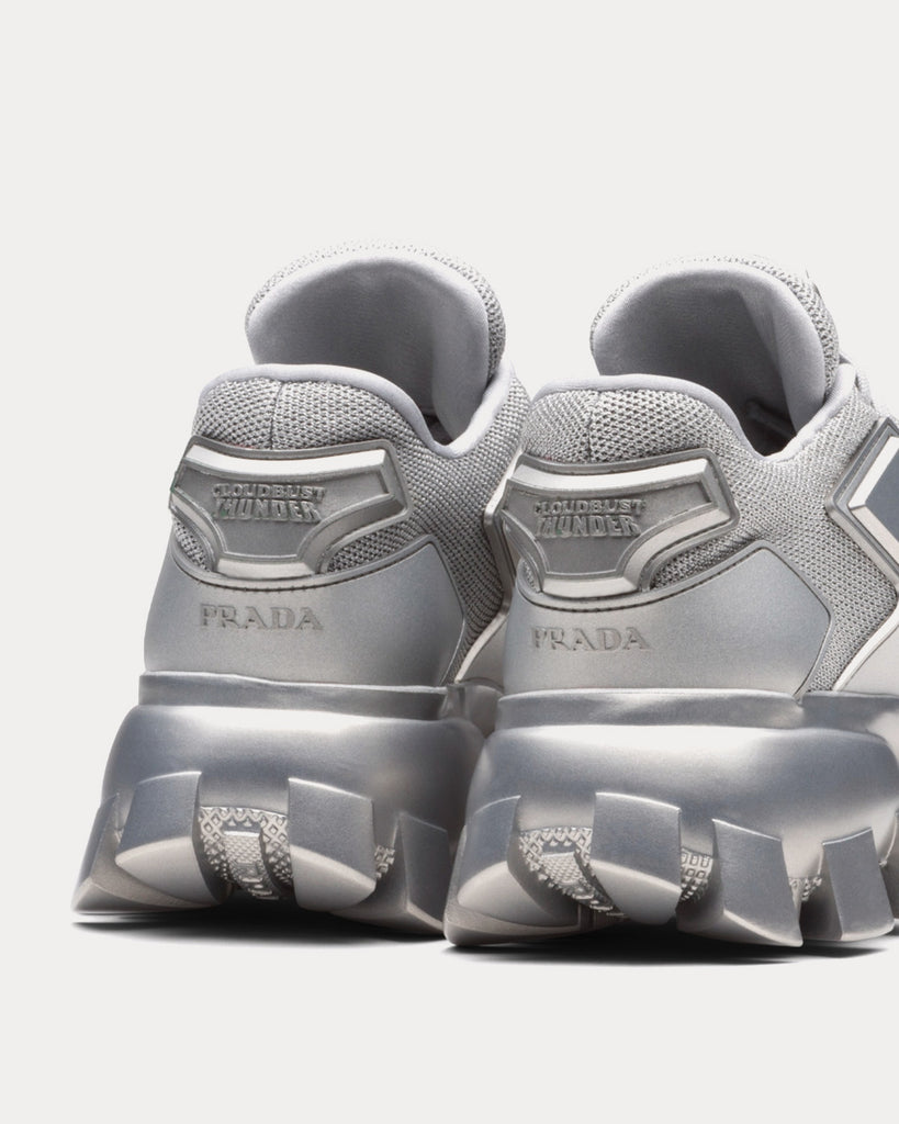 Prada Cloudbust Thunder Silver Low Top Sneakers - Sneak in Peace