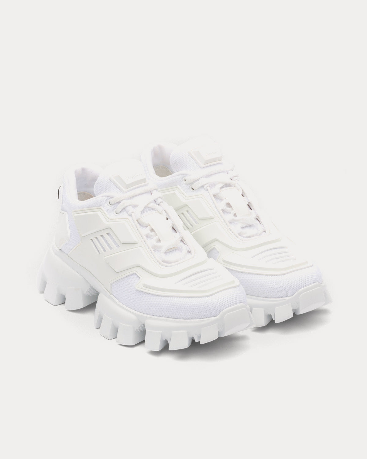 Prada Cloudbust Thunder White Low Top Sneakers - 2