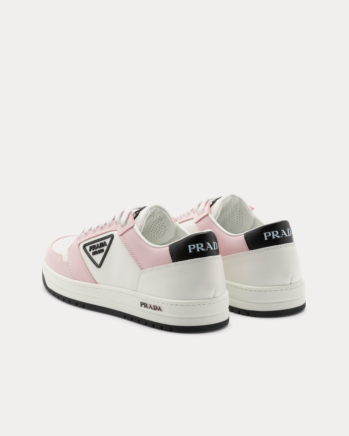 Prada District White / Alabaster Pink Low Top Sneakers - 3