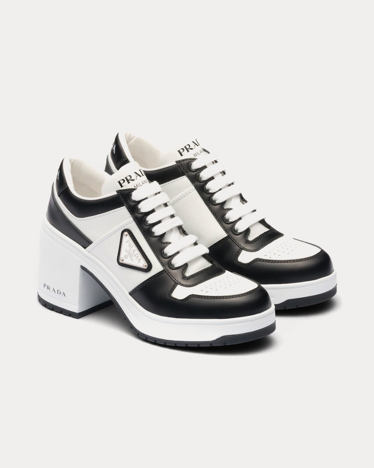 Prada embellished sneakers hotsell