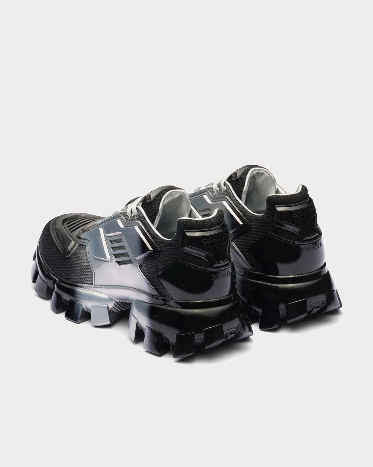 Prada Cloudbust Thunder Silver / Black Low Top Sneakers - Sneak in 