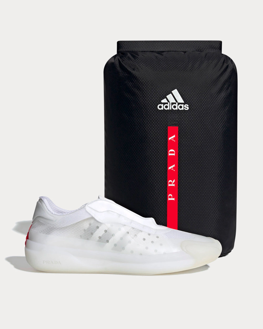 Adidas x Prada A+P Luna Rossa 21 White Low Top Sneakers - 7