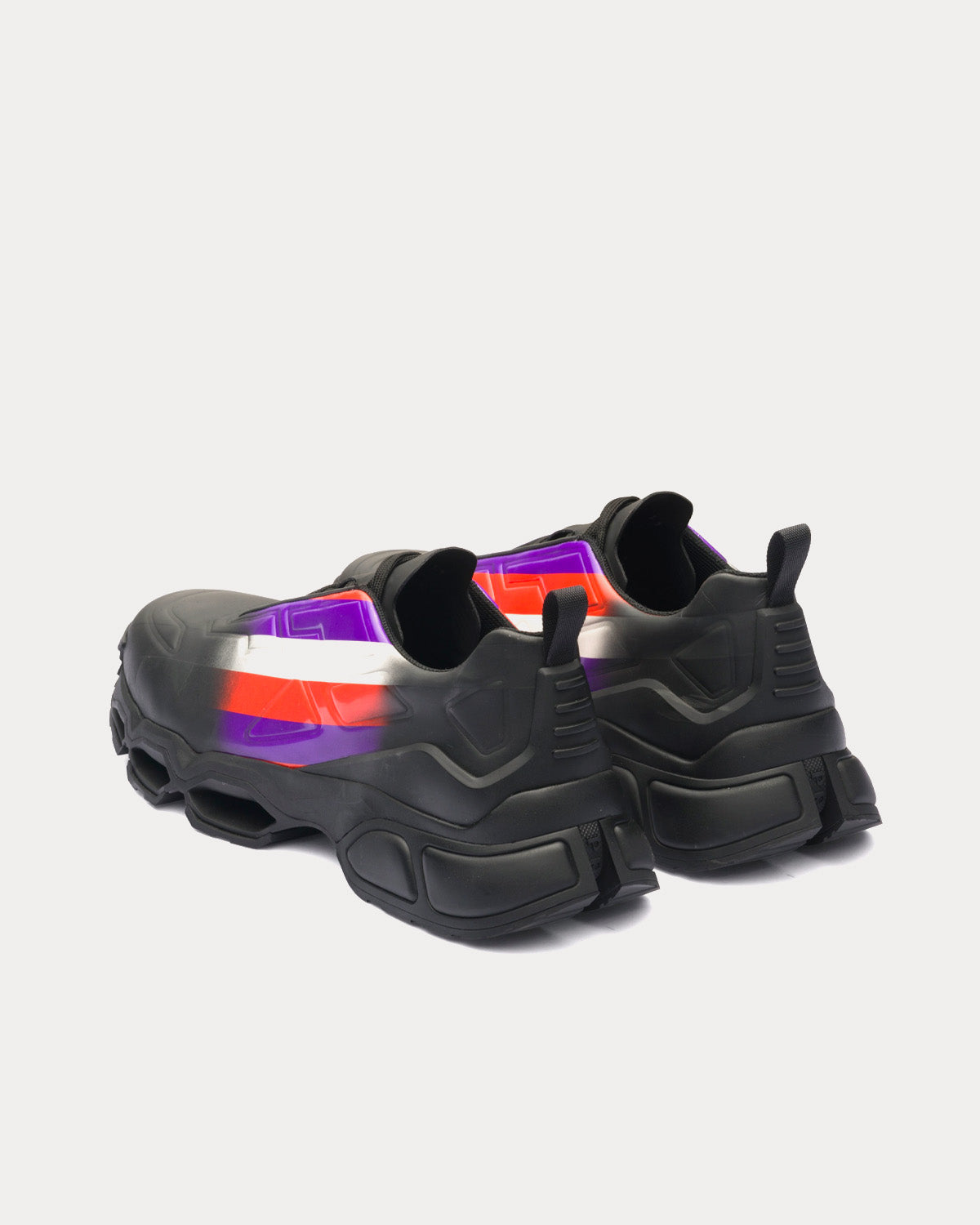 Prada Collision Cross Violet Low Top Sneakers - 3