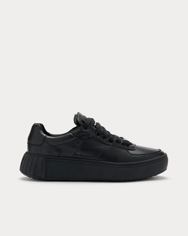 Primury Frank Black Low Top Sneakers