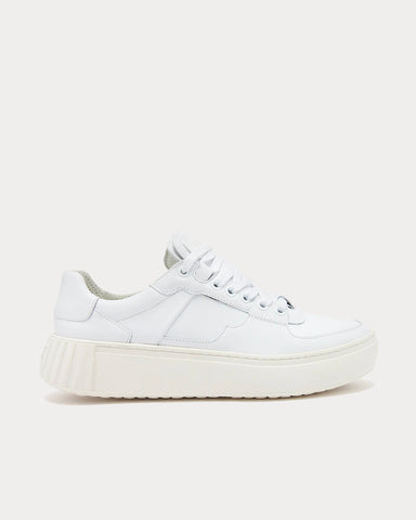 Primury Frank White Low Top Sneakers