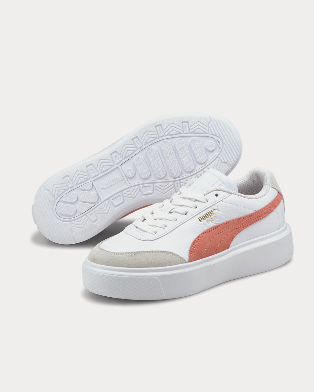 Puma Oslo Maja Archive Puma White / Elektro Peach Low Top Sneakers - 2