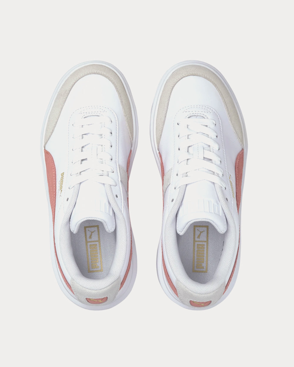 Puma Oslo Maja Archive Puma White / Elektro Peach Low Top Sneakers - 3