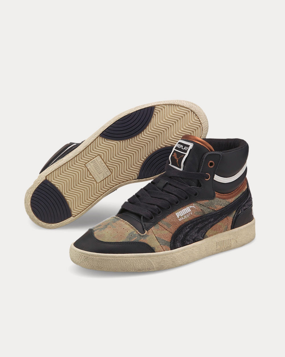 Puma suede high top camo hotsell