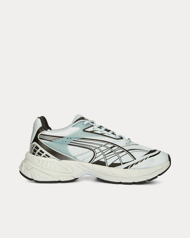 Puma Velophasis Technisch Platinum Gray / Black Low Top Sneakers