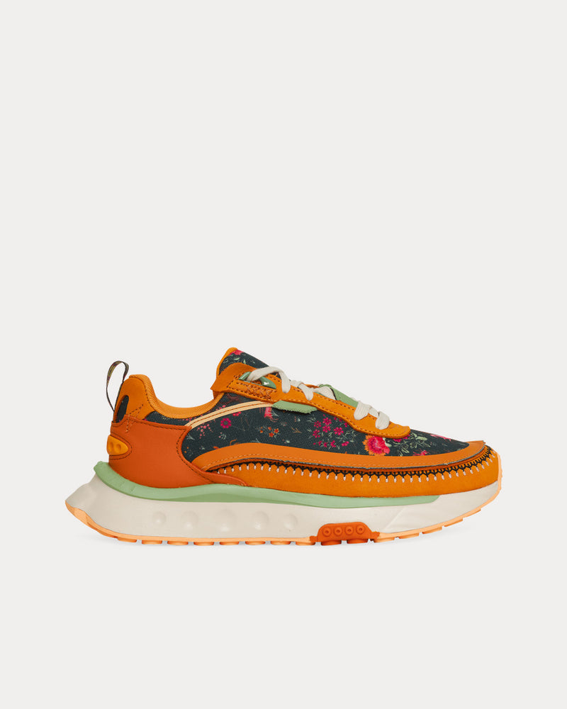 Puma x Liberty Wild Rider Apricot Cream / Golden Nugget Low Top Sneakers - 1