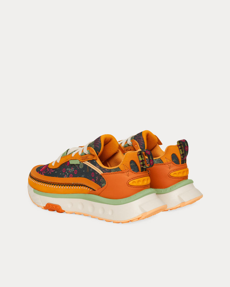 Puma x Liberty Wild Rider Apricot Cream / Golden Nugget Low Top Sneakers - 3