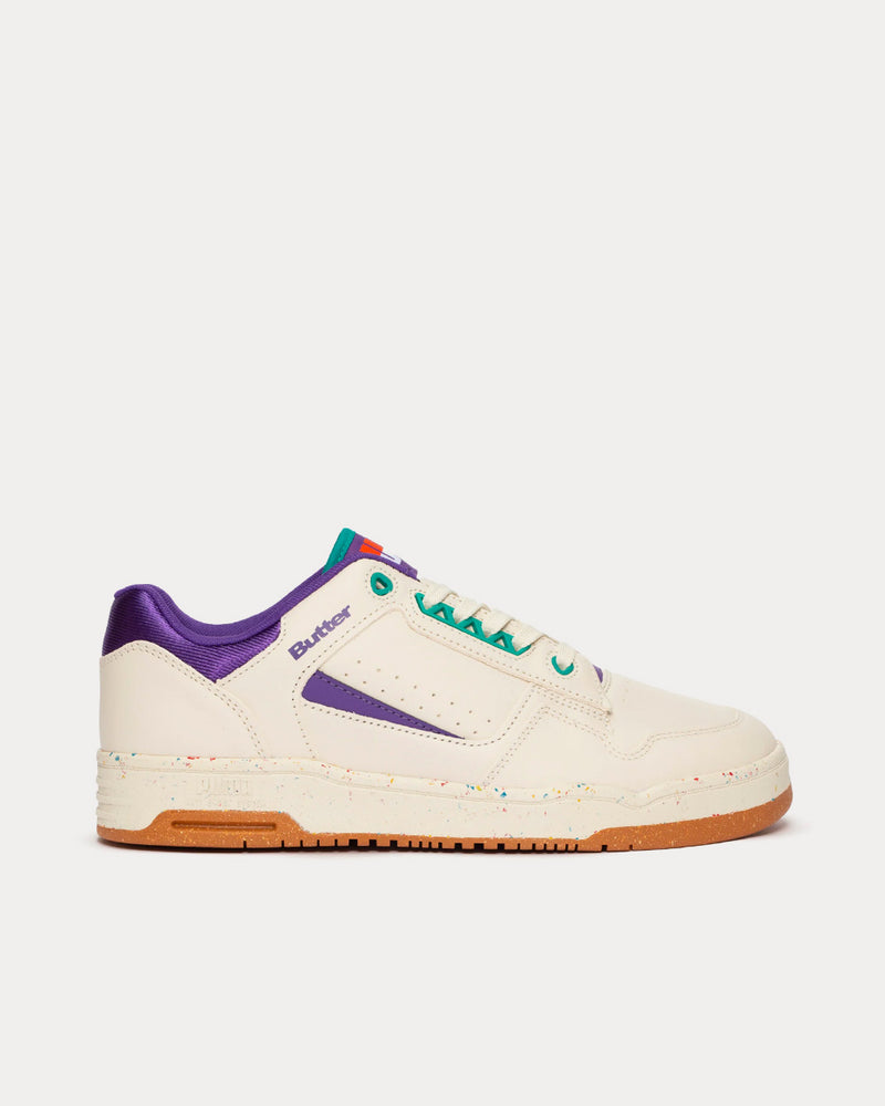 Puma x Butter Goods Slipstream Lo Whisper White / Prism Violet Low Top Sneakers - 1