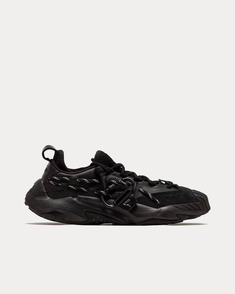 Puma x Juun.J Plexus Triple Black Low Top Sneakers - 1