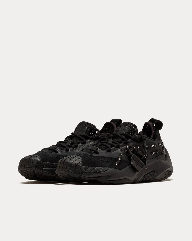 Puma x Juun.J Plexus Triple Black Low Top Sneakers - 2