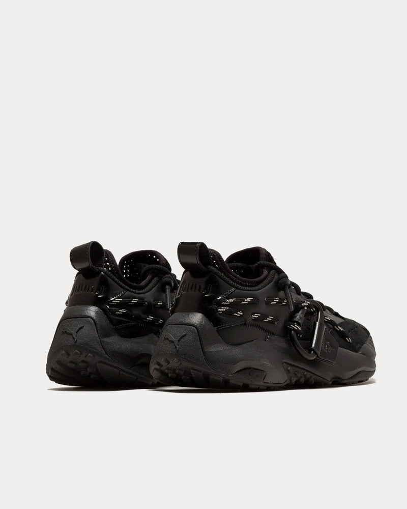 Puma x Juun.J Plexus Triple Black Low Top Sneakers - 3