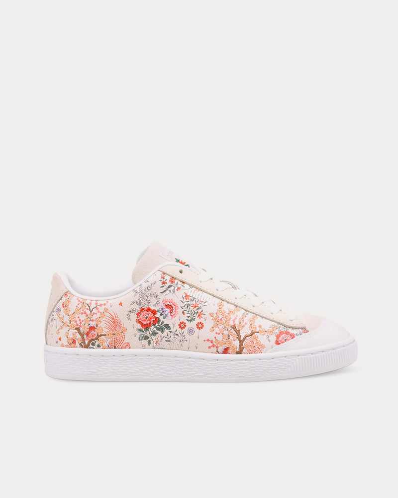 Puma x Liberty Basket Birch Low Top Sneakers - 1