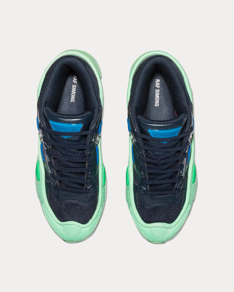 Raf Simons Pharaxus Navy / Mint Low Top Sneakers - 2