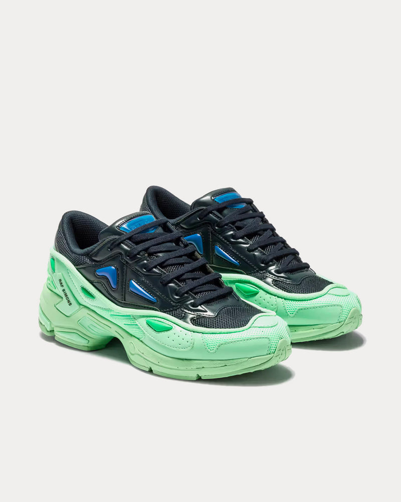 Raf Simons Pharaxus Navy / Mint Low Top Sneakers - 3