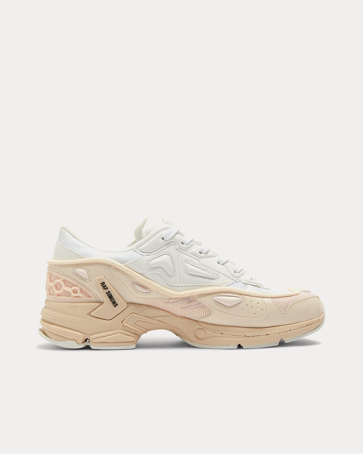 Raf Simons Pharaxus Off-White / Cream Low Top Sneakers - 1