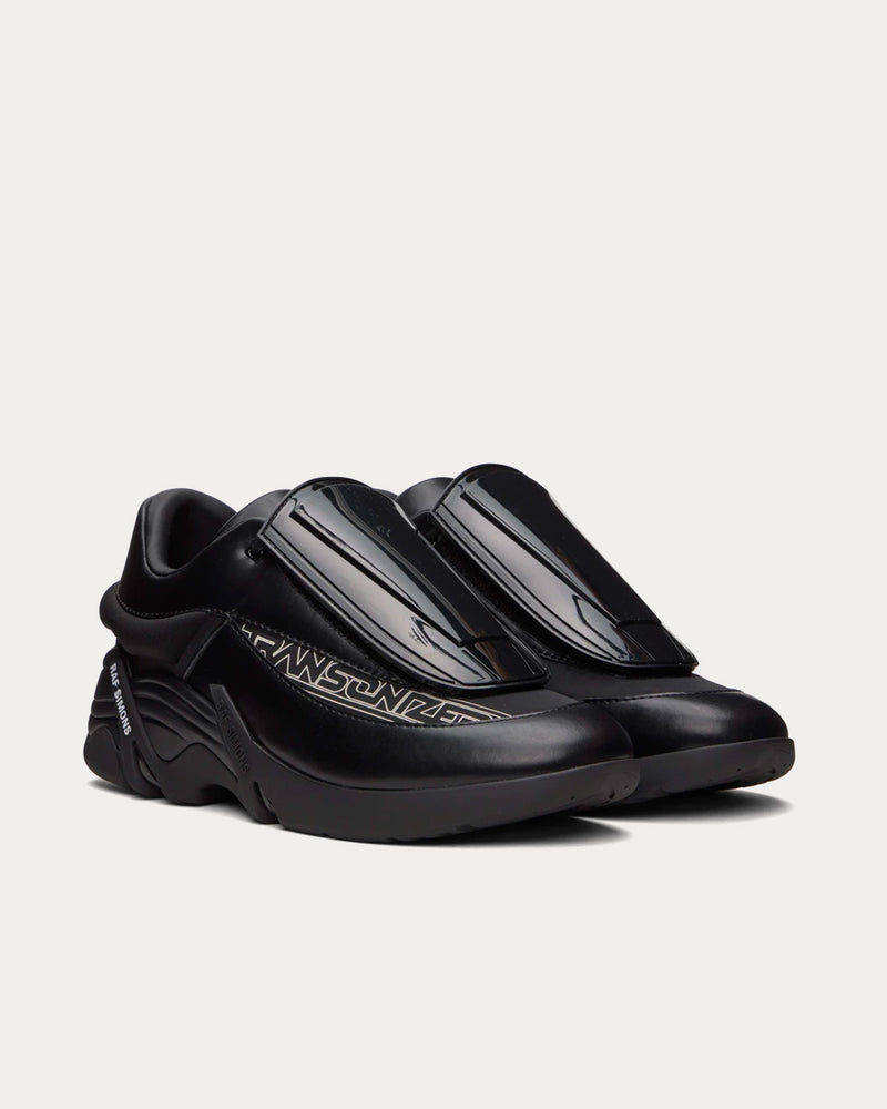 Raf Simons Antei Black Low Top Sneakers - 2