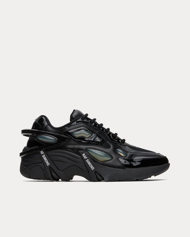 Raf Simons Cyclon-21 Black Low Top Sneakers